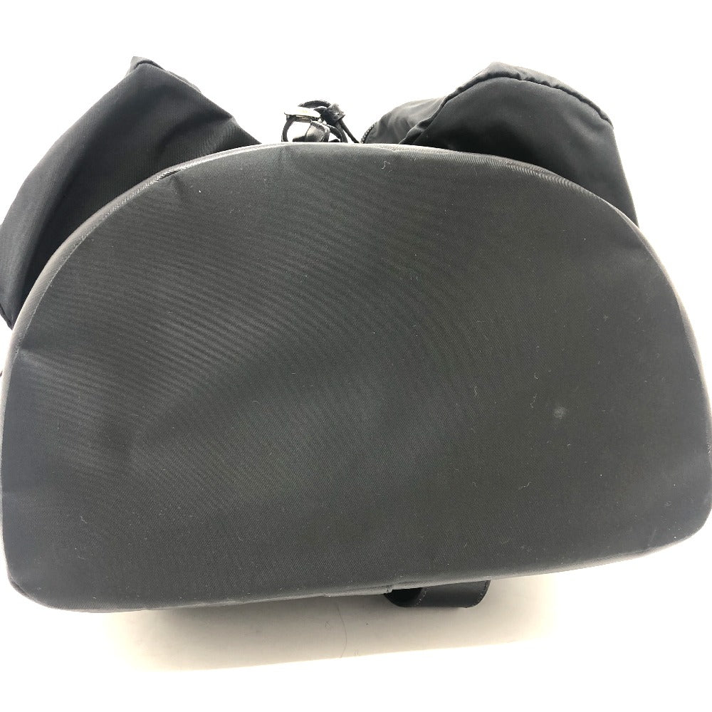 PRADA Backpack Ã¯ ¼ ¶130 Nylon black Double pocket