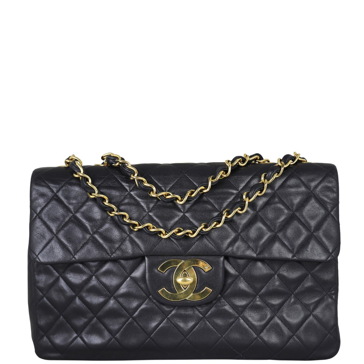 Chanel Maxi Jumbo XL Single Flap Bag | Lambskin
