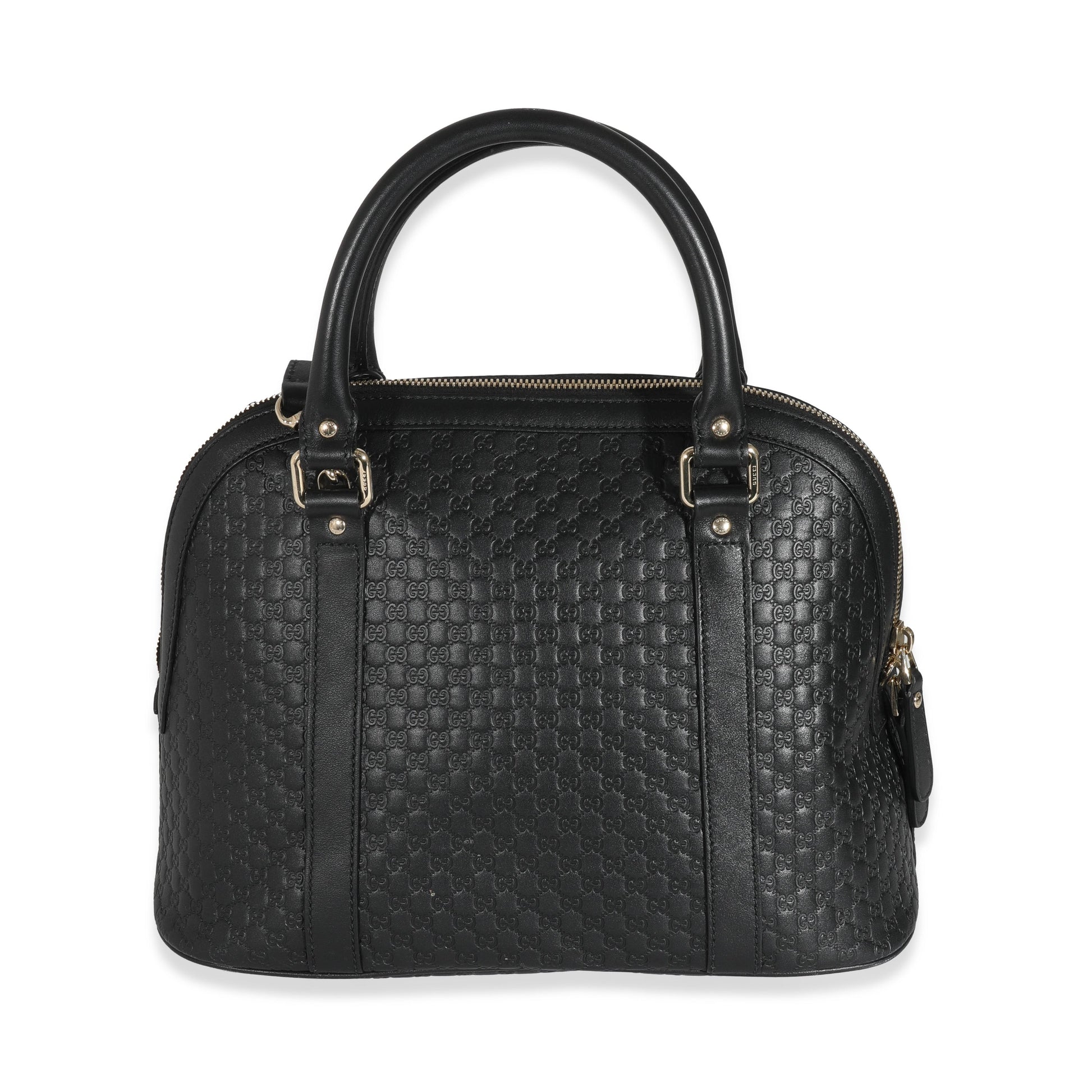 Gucci Leather Top Handle Shoulder Bag