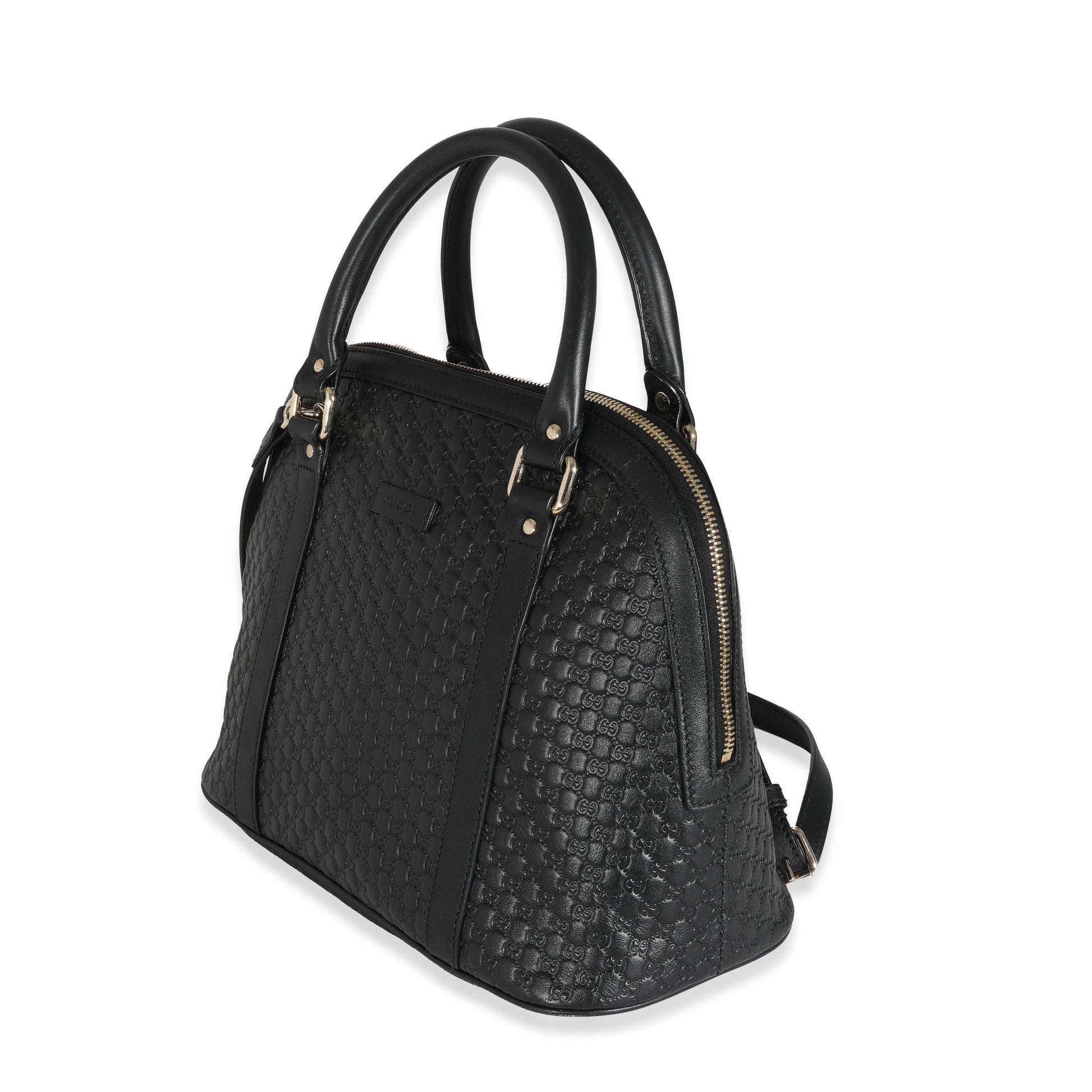Gucci Leather Top Handle Shoulder Bag