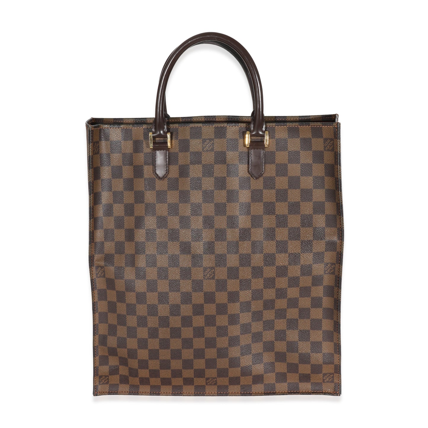 Louis Vuitton Damier Ebene Canvas Sac Plat