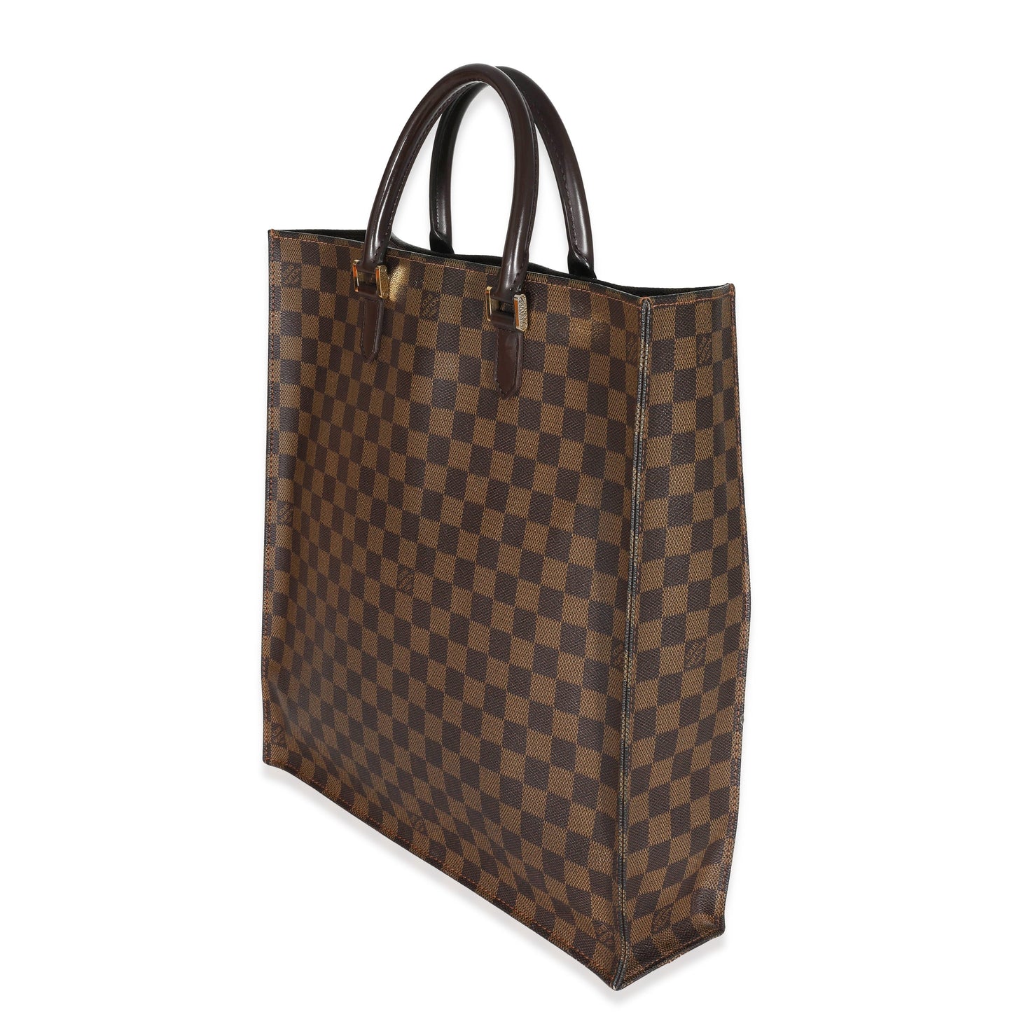 Louis Vuitton Damier Ebene Canvas Sac Plat