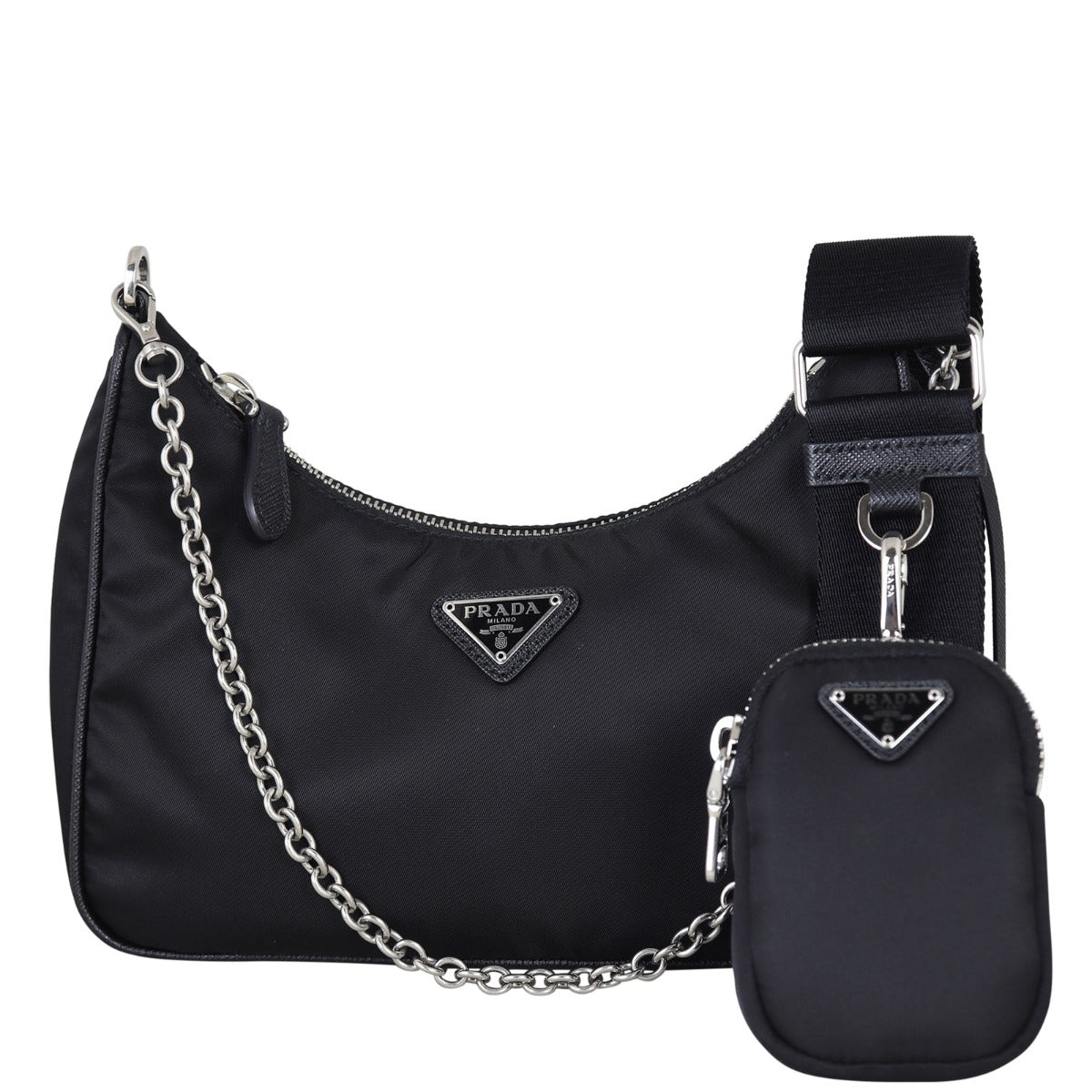 Prada Re-Edition 2005 Tessuto Shoulder Bag