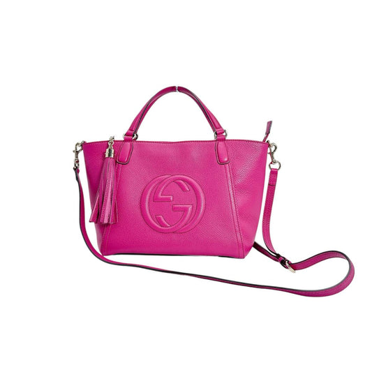 GUCCI Handbag 369176 leather Calf Pink Handbag bag Women