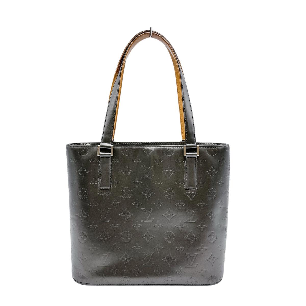LOUIS VUITTON Handbag Monogram mat Noir Handbag Monogram mat Stockton unisex(Unisex)