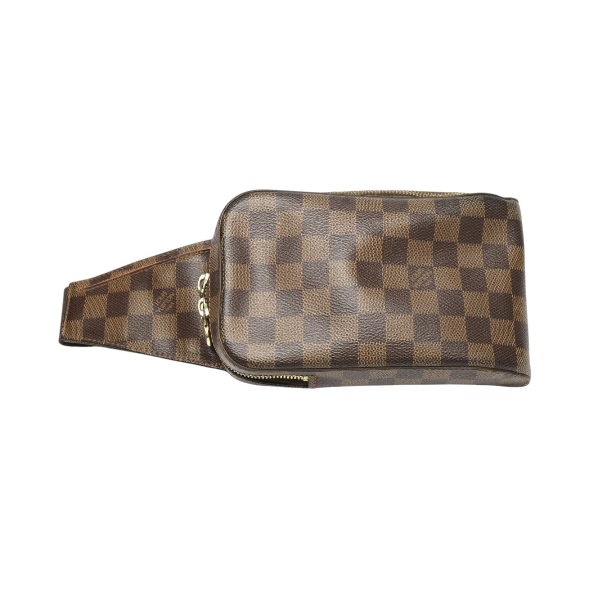 LOUIS VUITTON Sling bag Damier canvas Ebene Waist pouch Damier Geronimos unisex(Unisex)