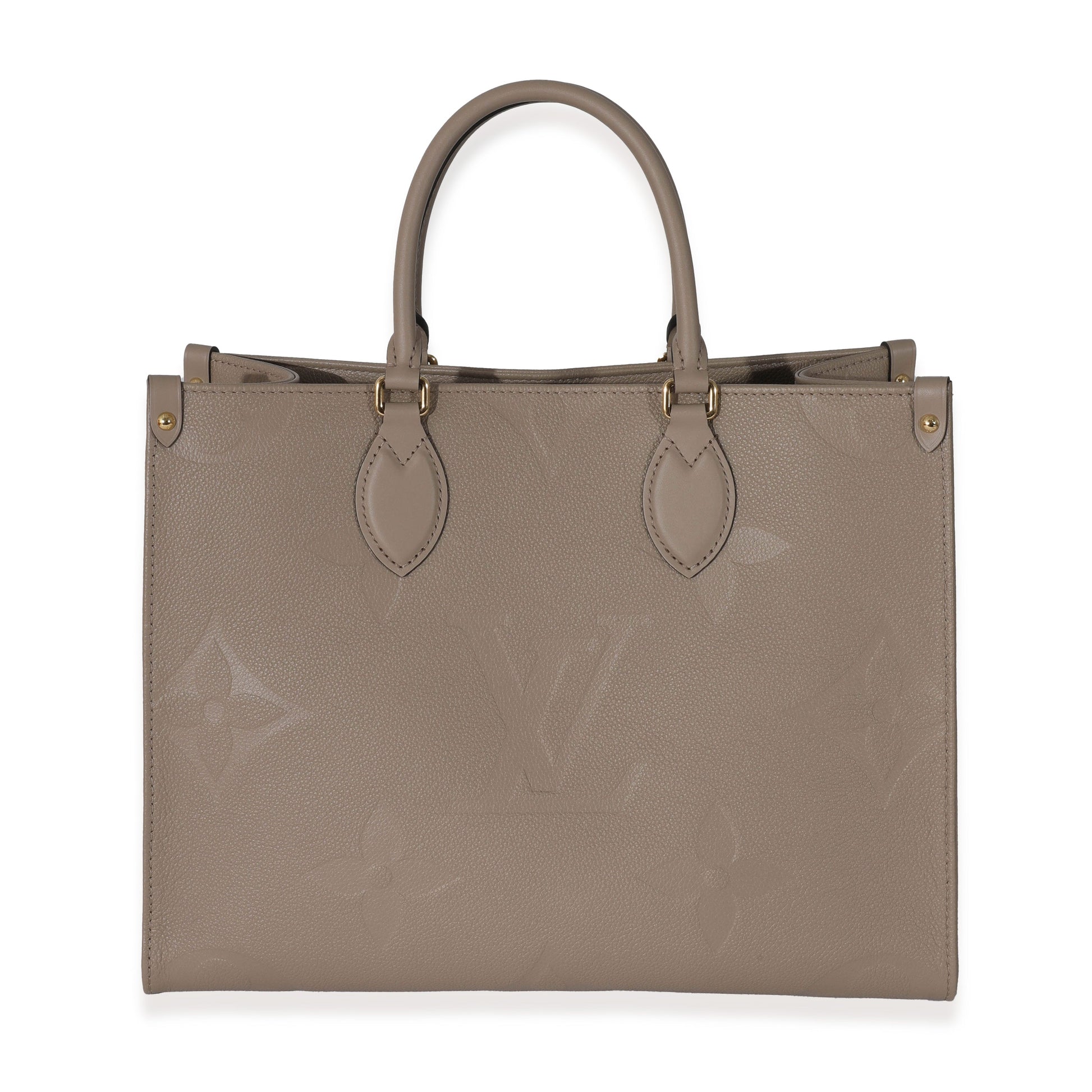 Louis Vuitton Turtledove Monogram Empreinte Onthego MM