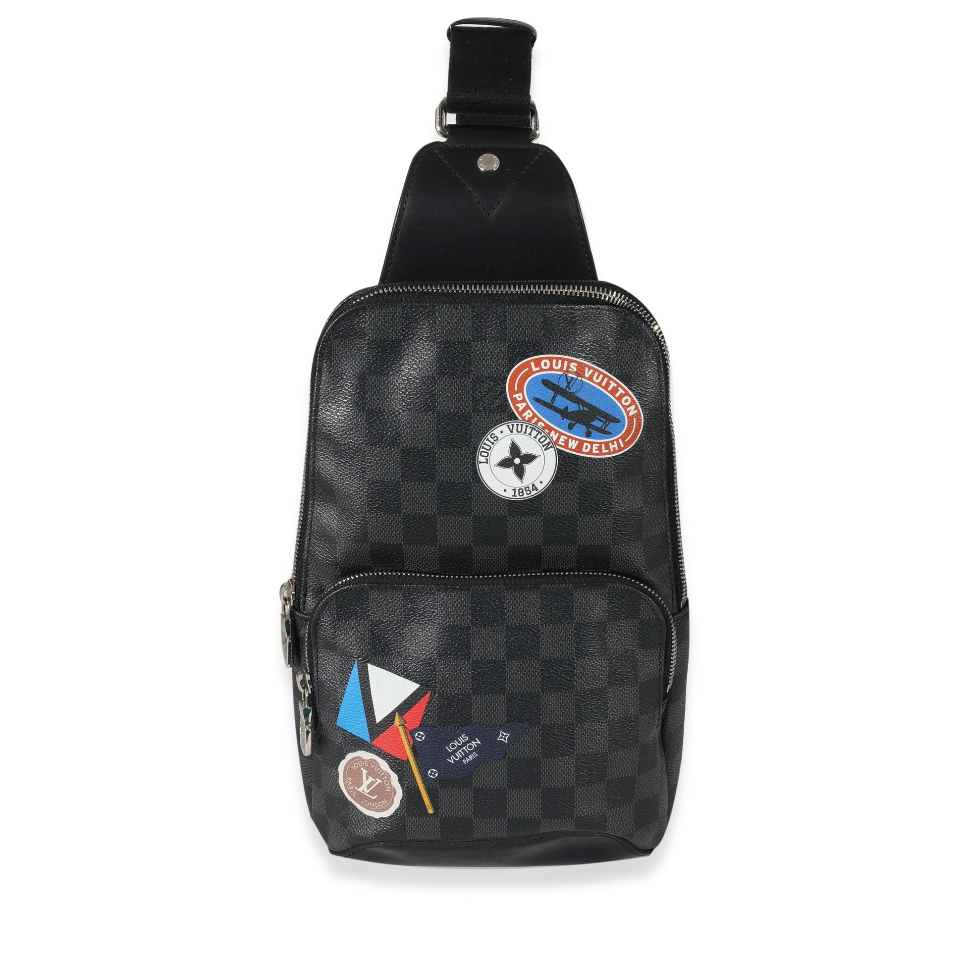 Louis Vuitton Damier Graphite CanvasLeague Avenue Sling Bag