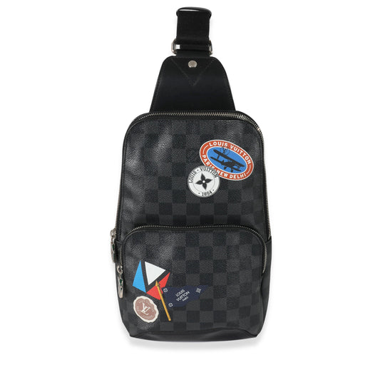 Louis Vuitton Damier Graphite CanvasLeague Avenue Sling Bag