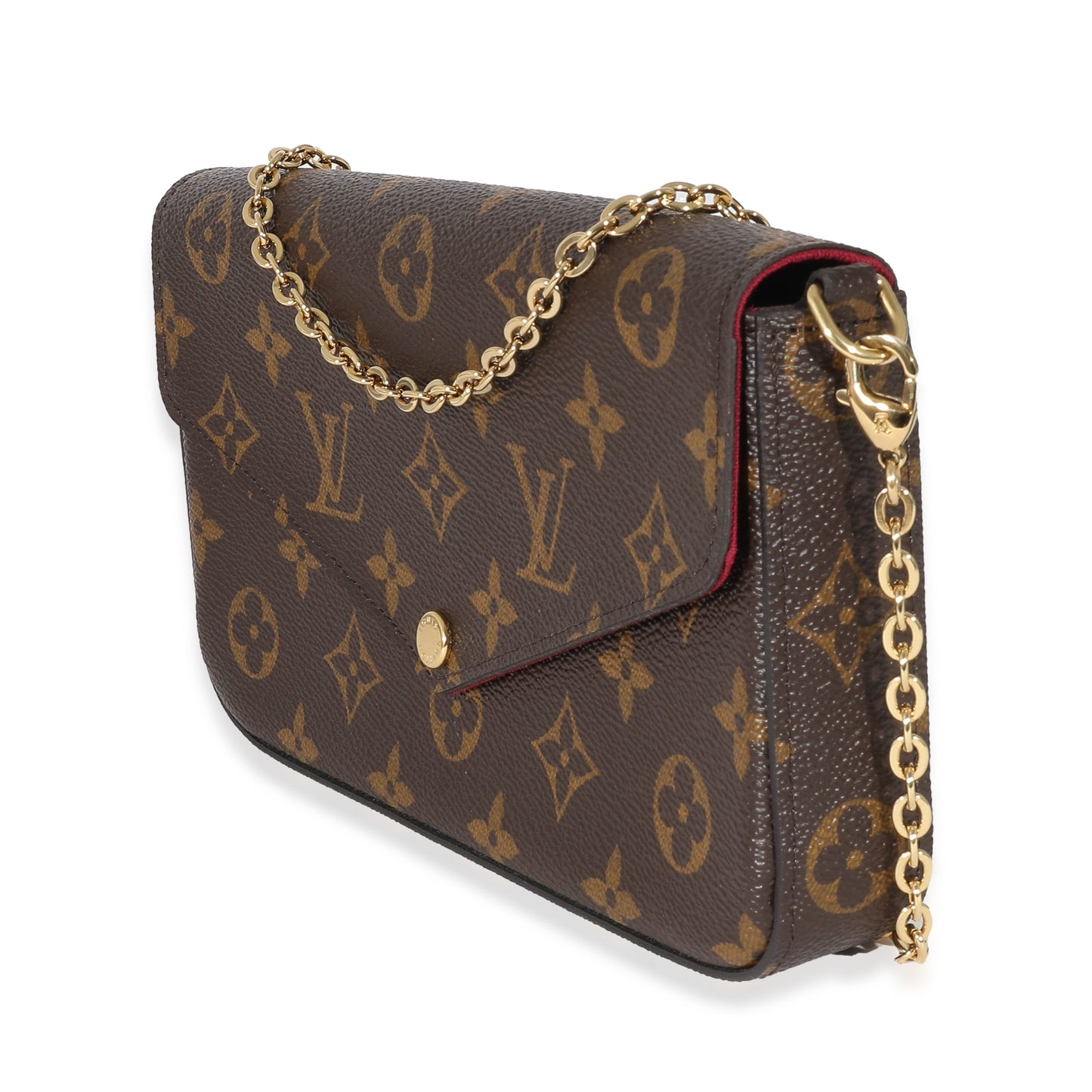  Louis Vuitton Fuchsia Monogram Canvas Pochette Félicie