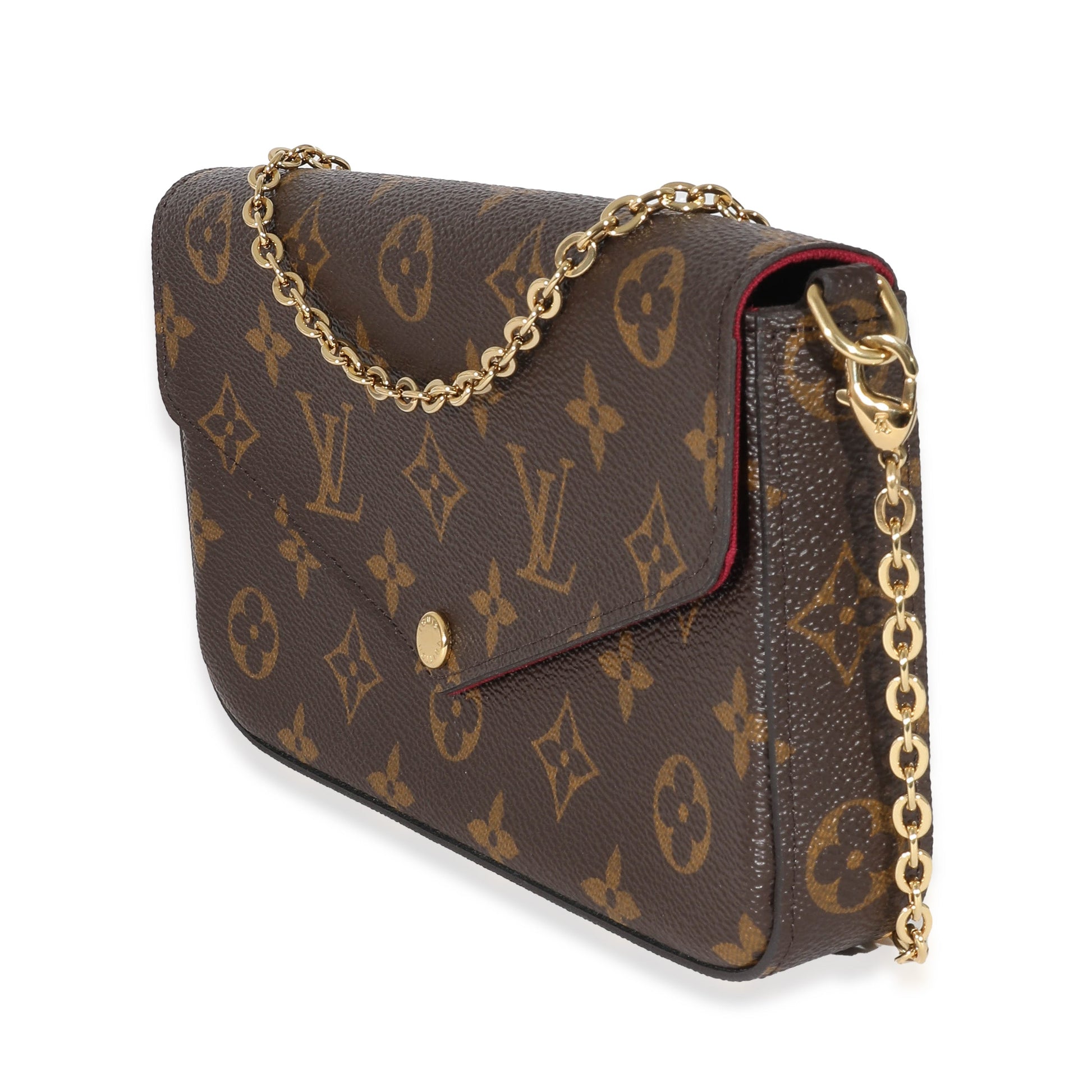  Louis Vuitton Fuchsia Monogram Canvas Pochette Félicie
