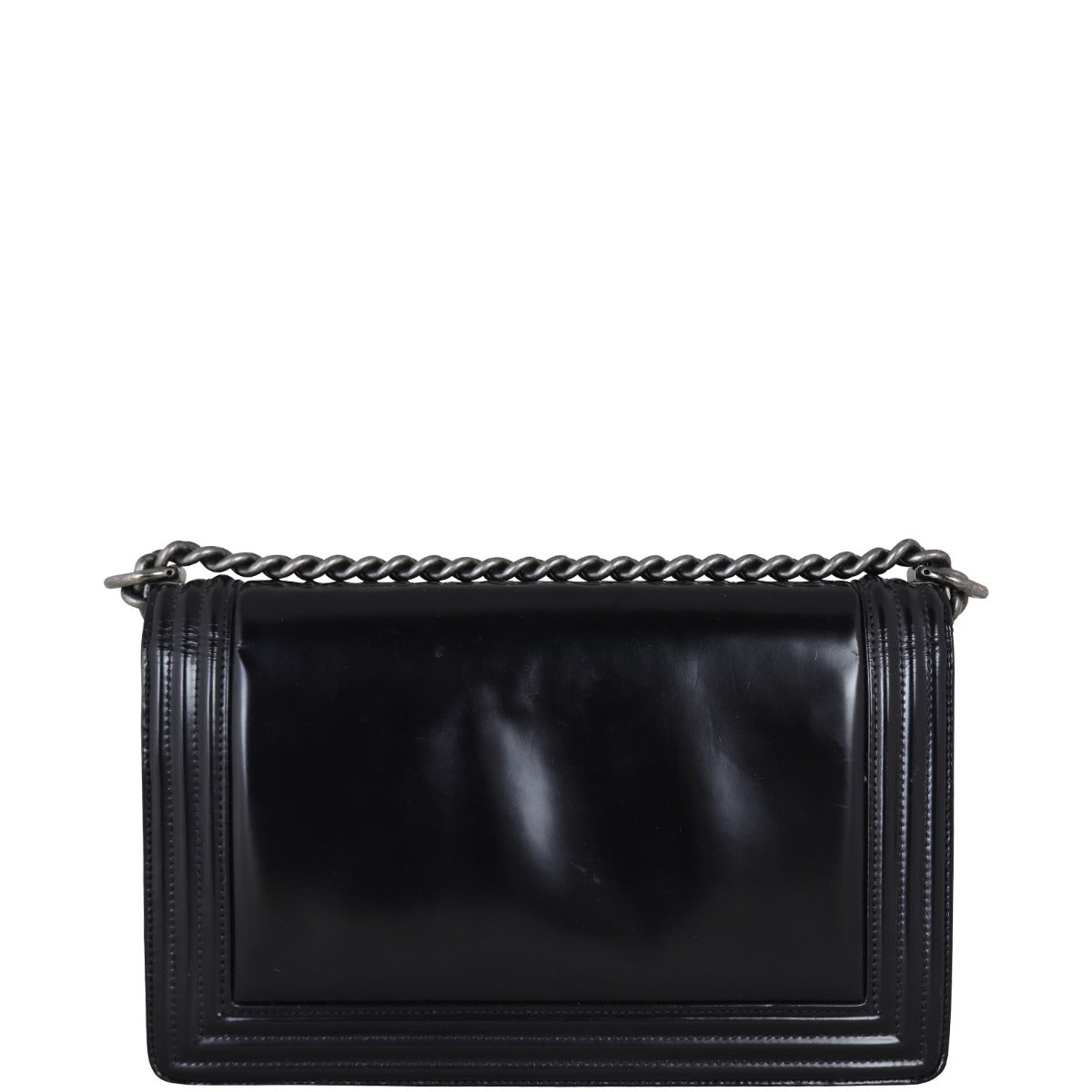 Chanel Boy Old Medium Glazed | Silver Hardware