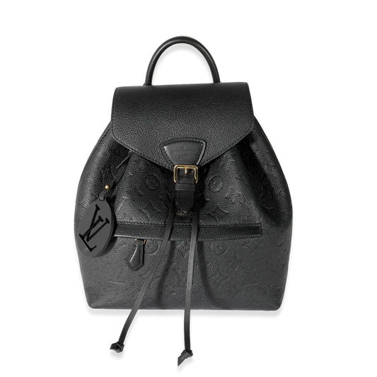 Louis Vuitton Black Empreinte Montsouris Backpack