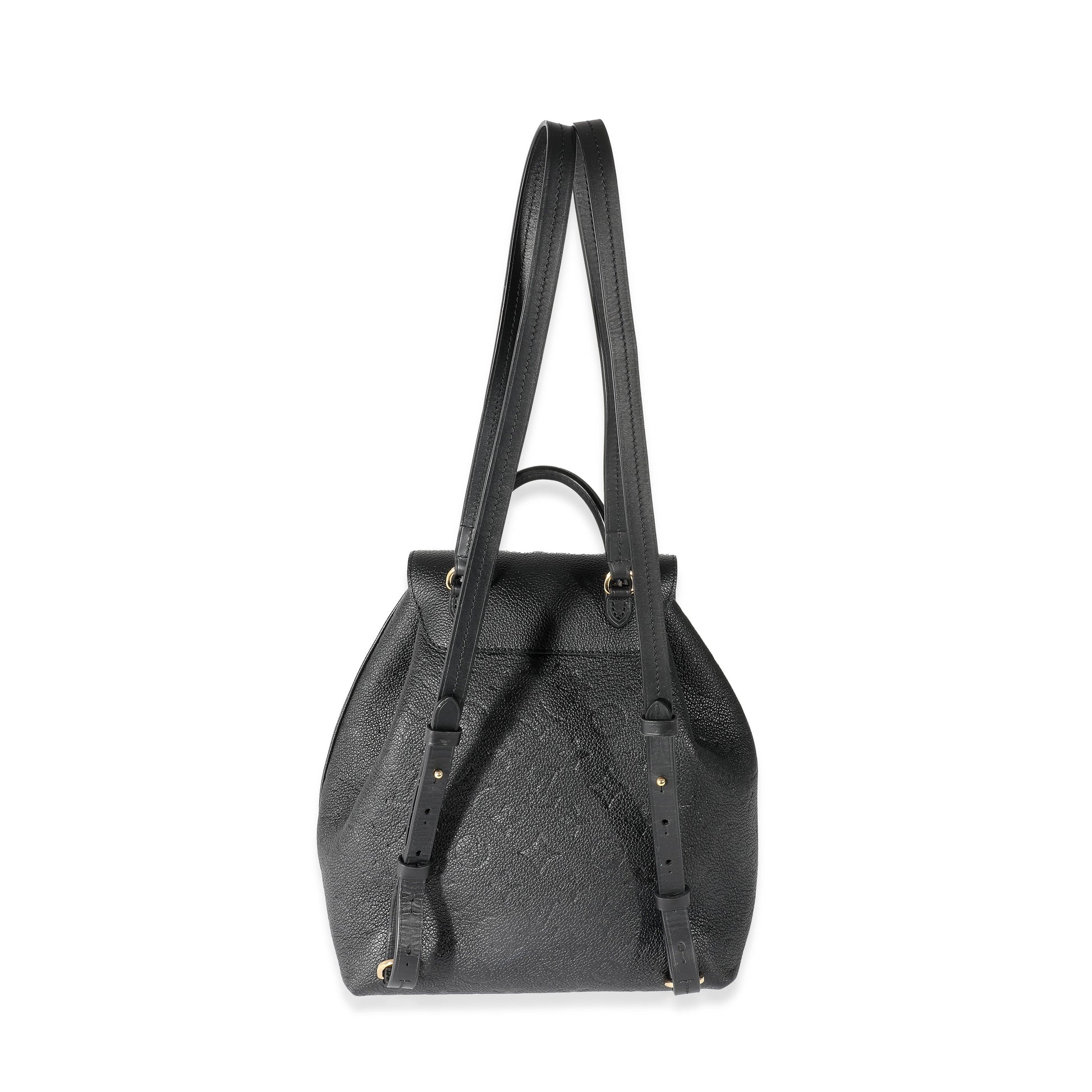 Louis Vuitton Black Empreinte Montsouris Backpack