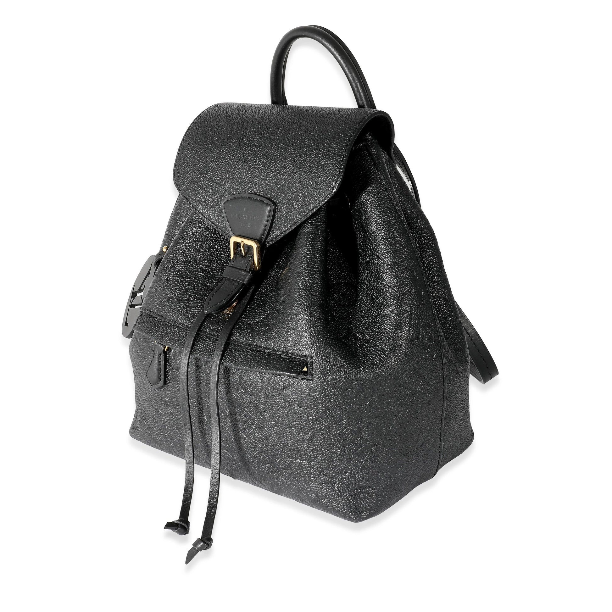 Louis Vuitton Black Empreinte Montsouris Backpack
