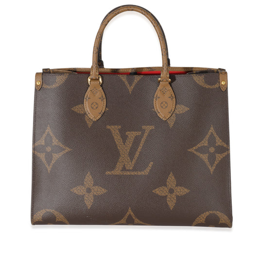 Louis Vuitton Giant Reverse Monogram Canvas Onthego MM