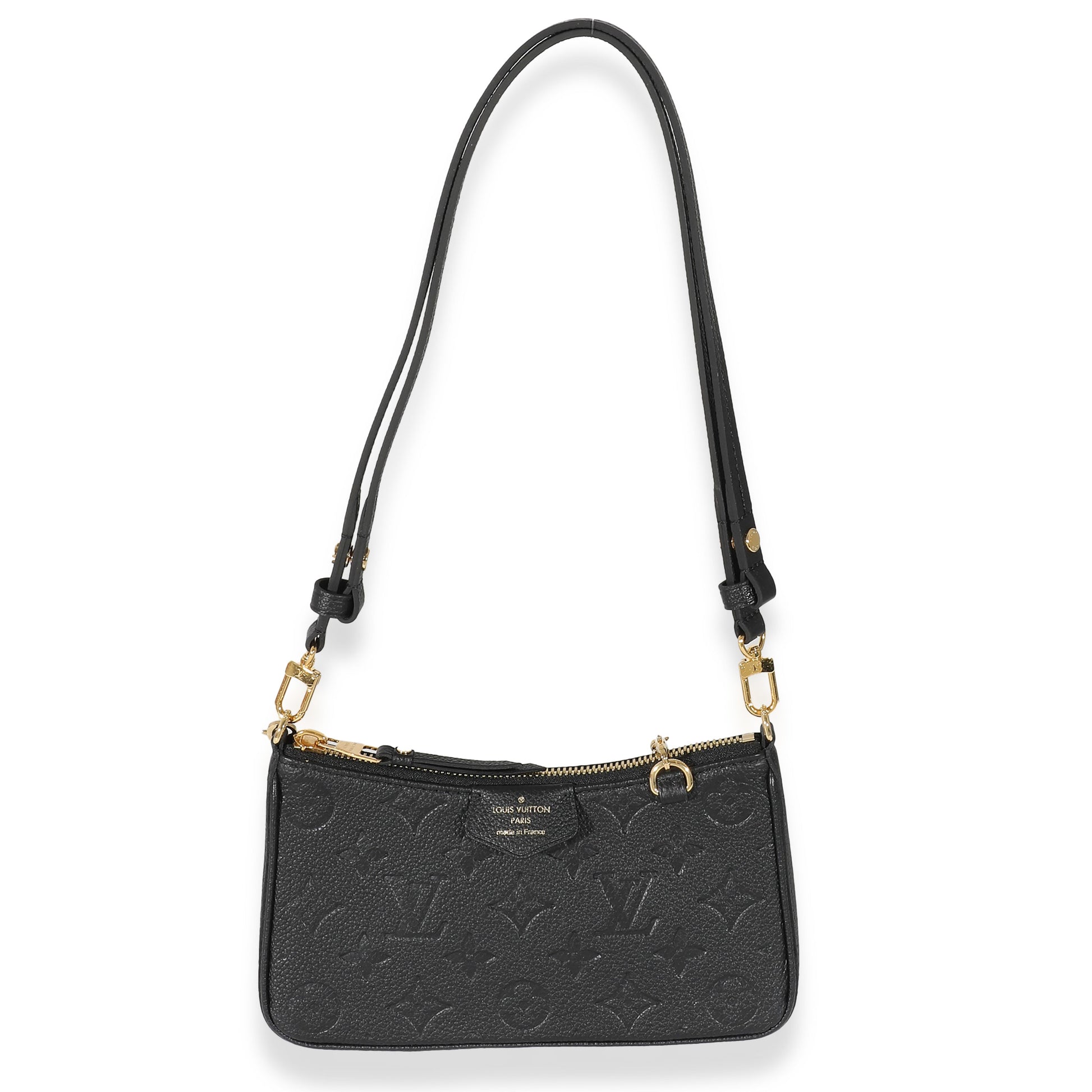 Louis Vuitton Black Empreinte Easy Pouch On Strap