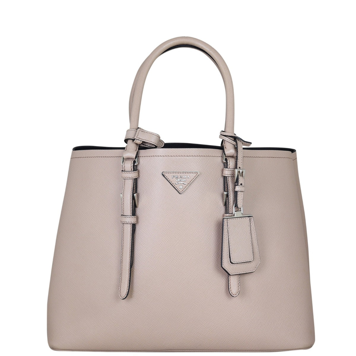 Prada Saffiano Cuir Double Bag Large