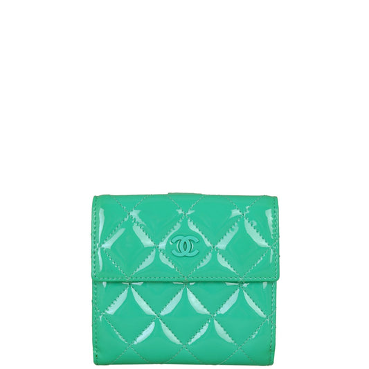Chanel CC Compact Wallet Patent