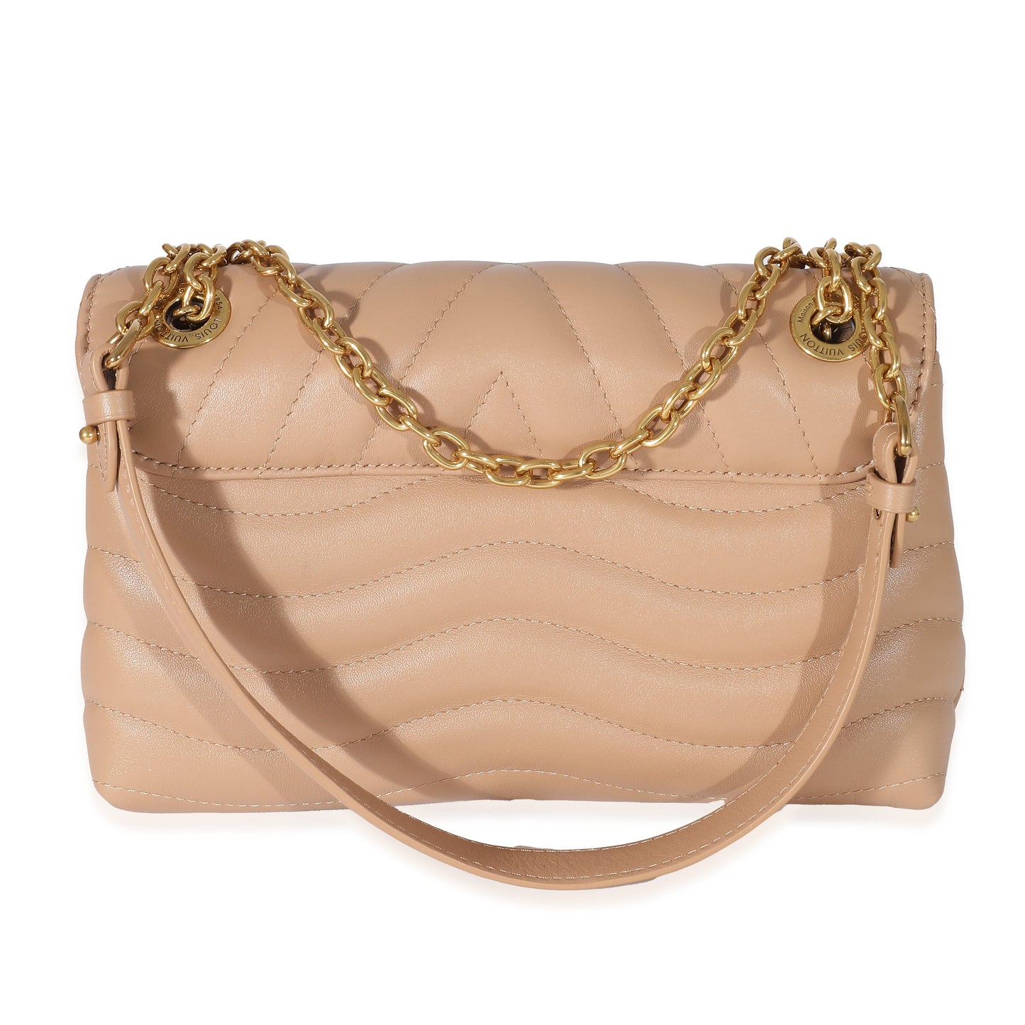 Louis Vuitton Noisette Calf Leather New Wave Chain MM