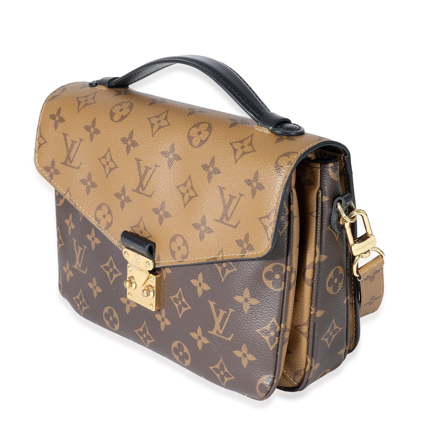  Louis Vuitton Monogram Reverse Canvas Pochette Métis