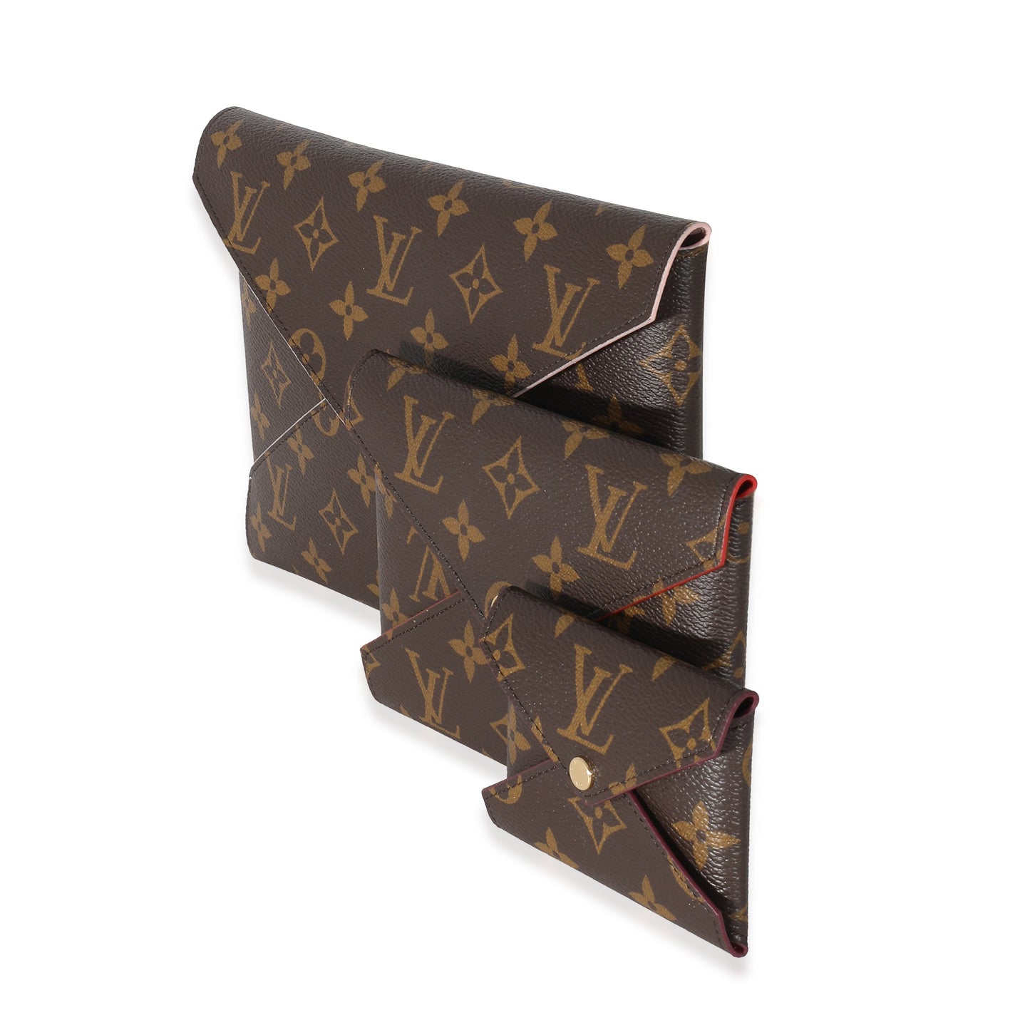  Louis Vuitton Monogram Canvas Kirigami Pochette Set