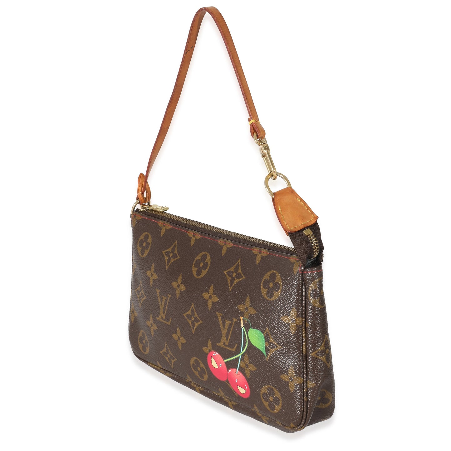  Louis Vuitton Monogram Canvas Cerises Pochette Accessoires