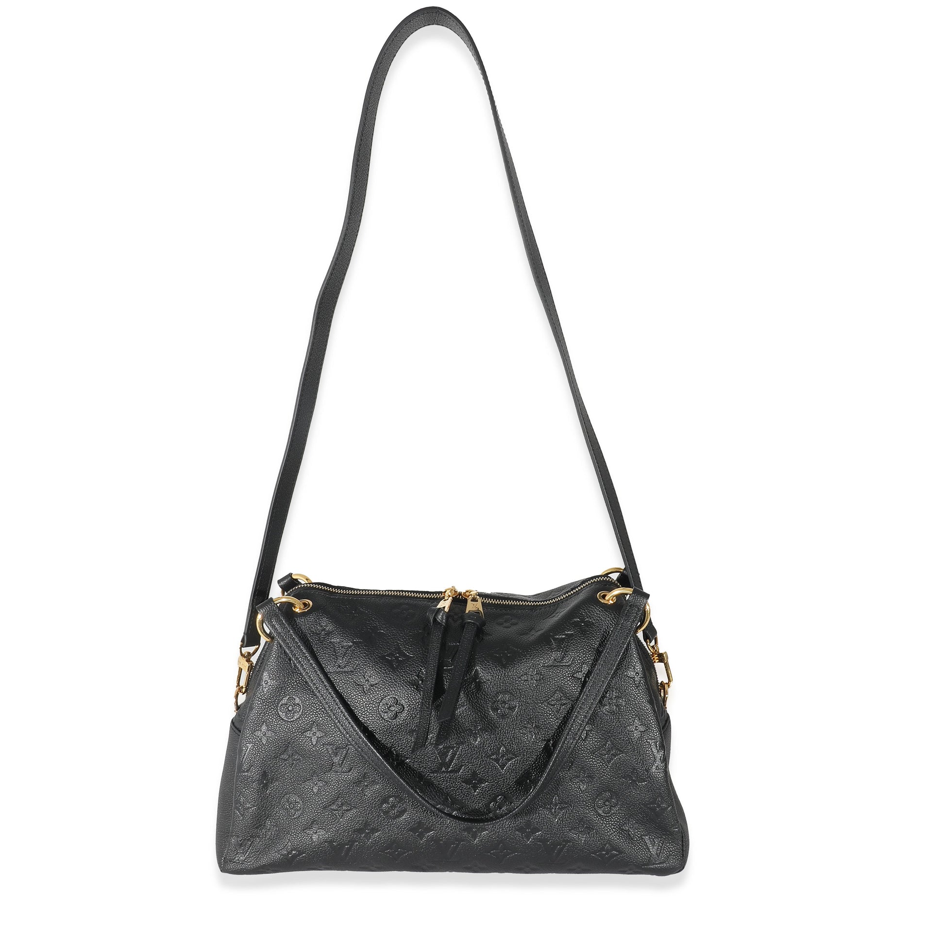 Louis Vuitton Black Empreinte Ponthieu PM