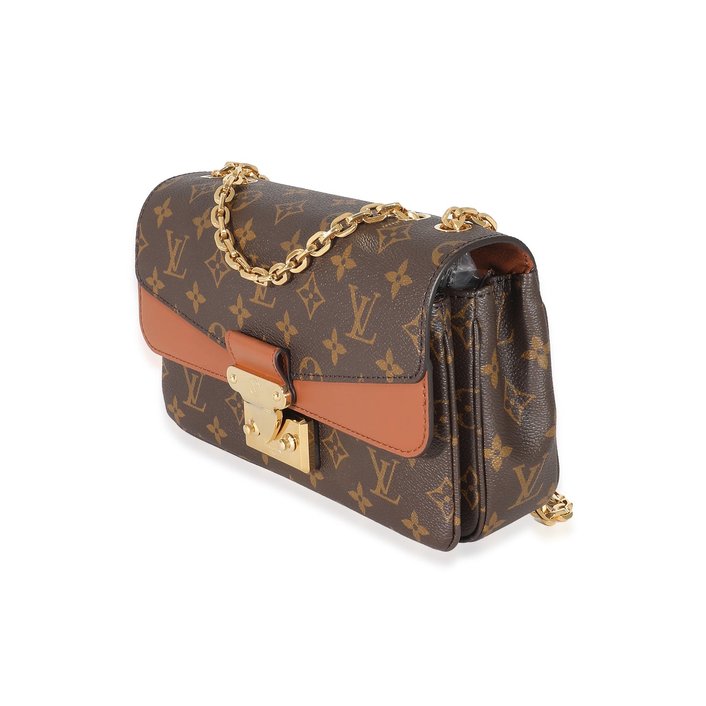  Louis Vuitton Caramel Monogram Canvas Marceau