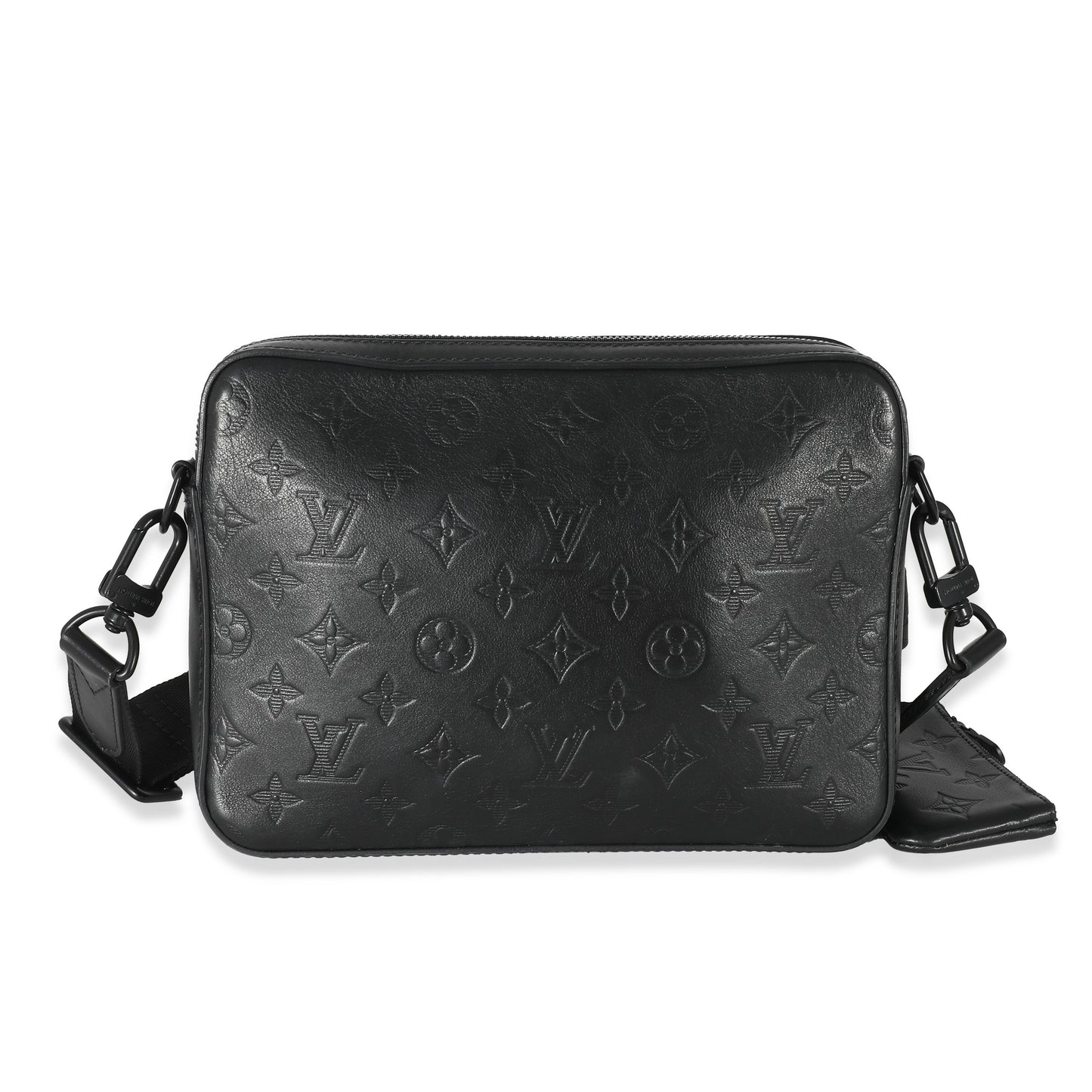Louis Vuitton Black Monogram Shadow Duo Messenger