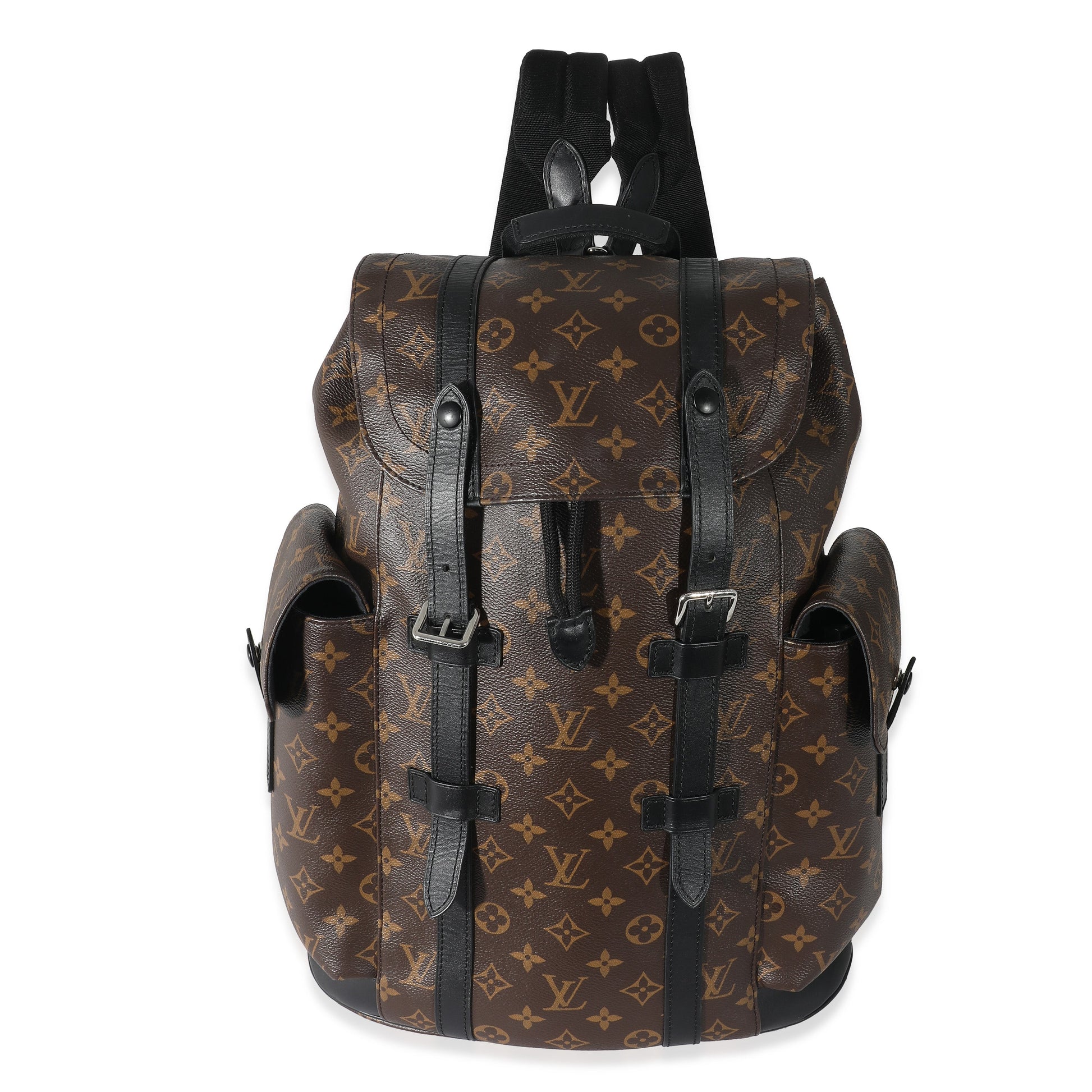 Louis Vuitton Monogram Canvas Macassar Christopher Backpack
