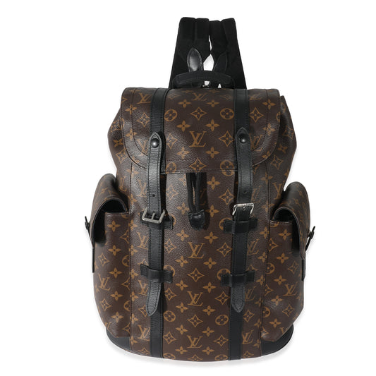 Louis Vuitton Monogram Canvas Macassar Christopher Backpack