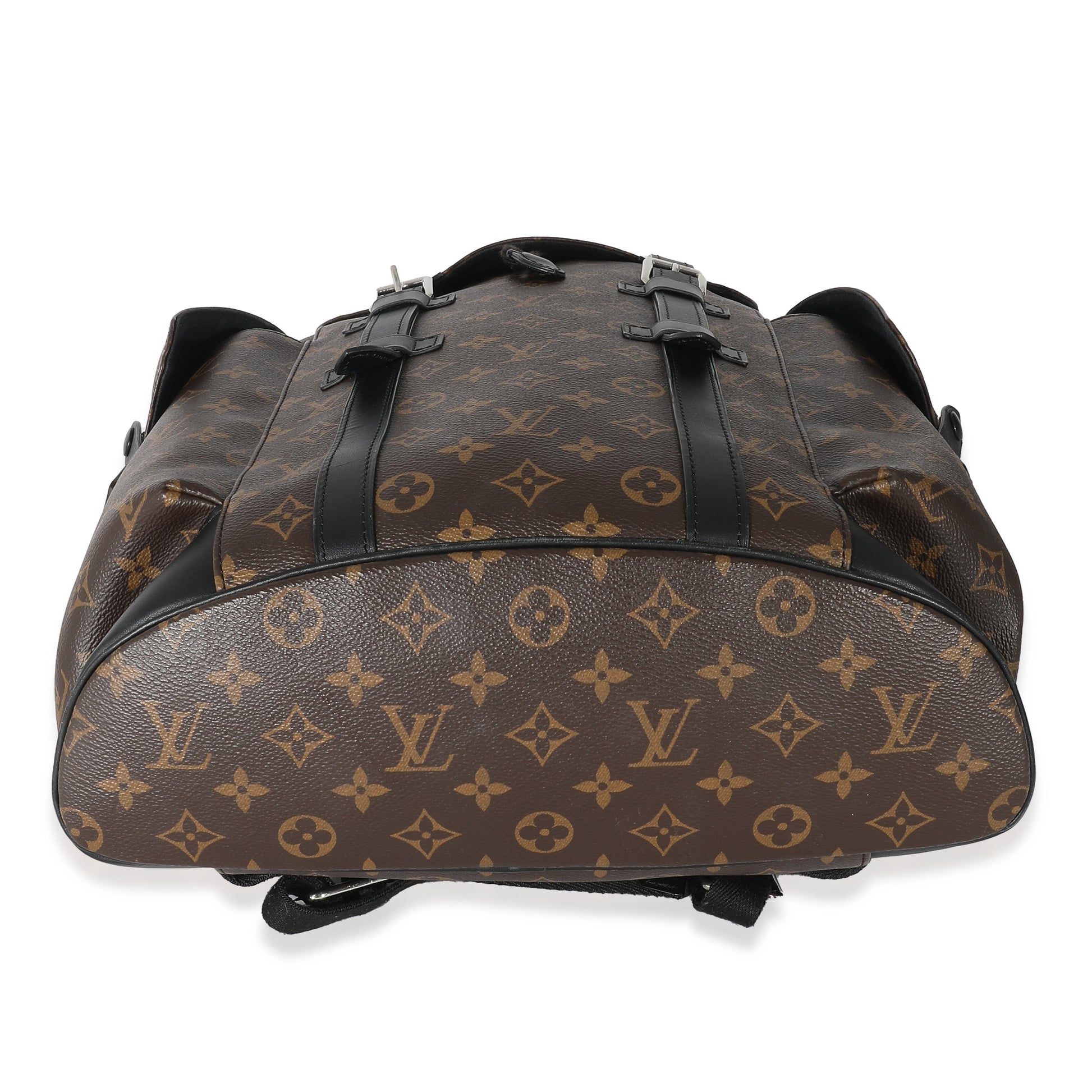 Louis Vuitton Monogram Canvas Macassar Christopher Backpack