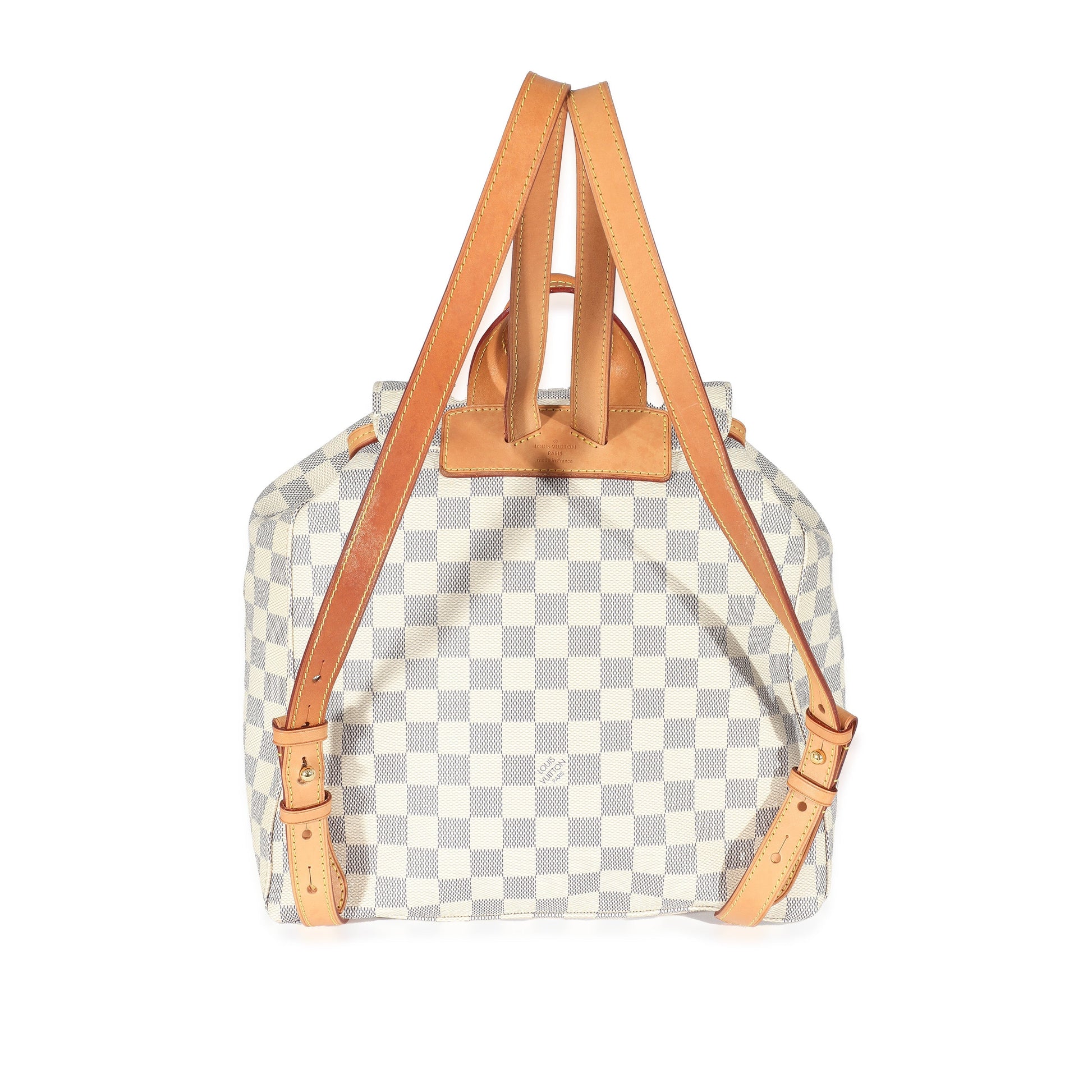 Louis Vuitton Damier Azur Canvas Sperone Backpack