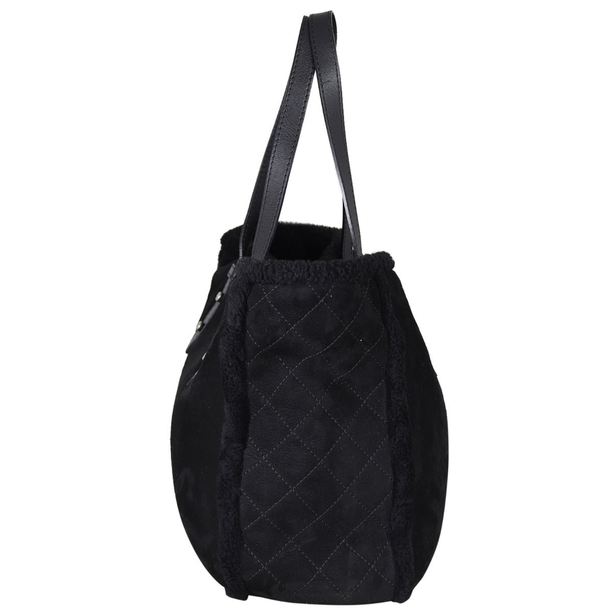 Chanel CC Shearling Tote