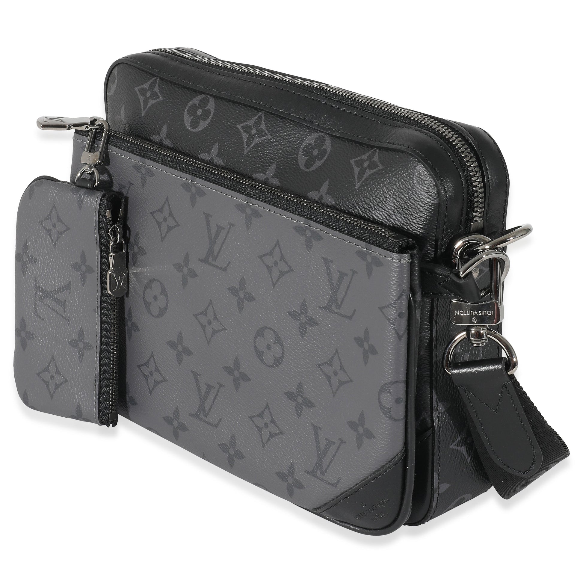 Louis Vuitton Monogram Eclipse Trio Messenger