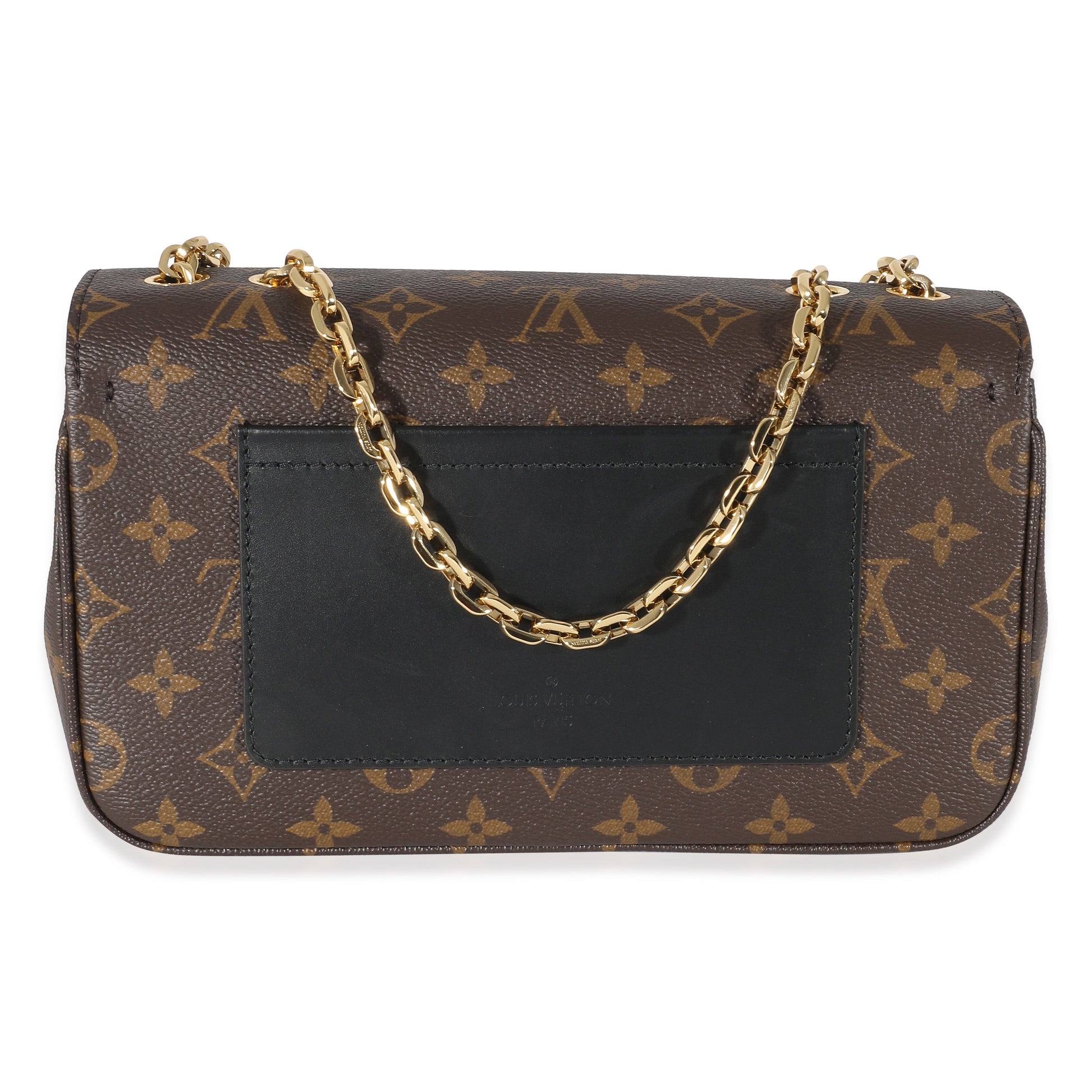  Louis Vuitton Black Monogram Canvas Marceau NM