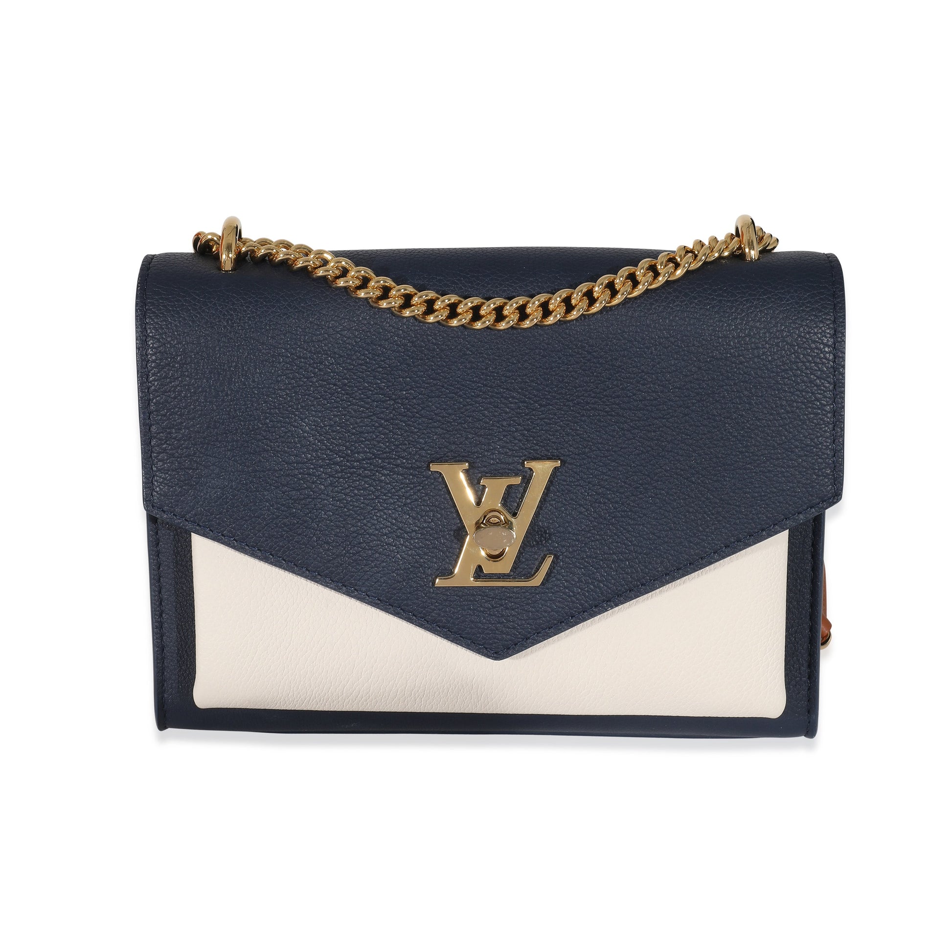 Louis Vuitton Tricolor Grained CalfSkin Leather MyLockMe Chain Bag