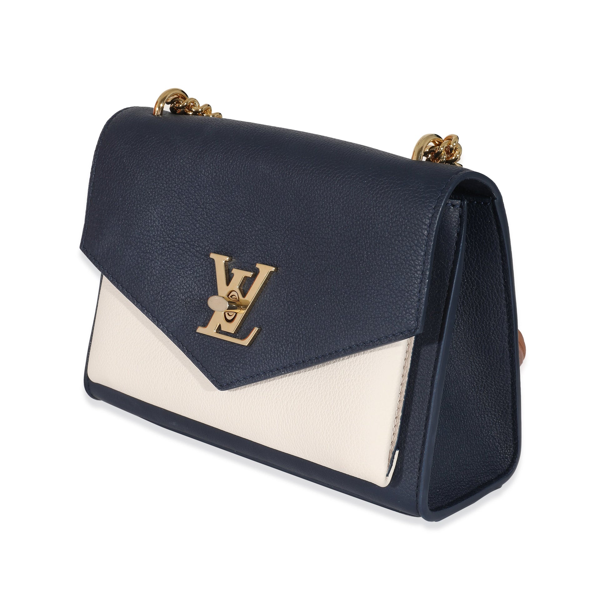 Louis Vuitton Tricolor Grained CalfSkin Leather MyLockMe Chain Bag