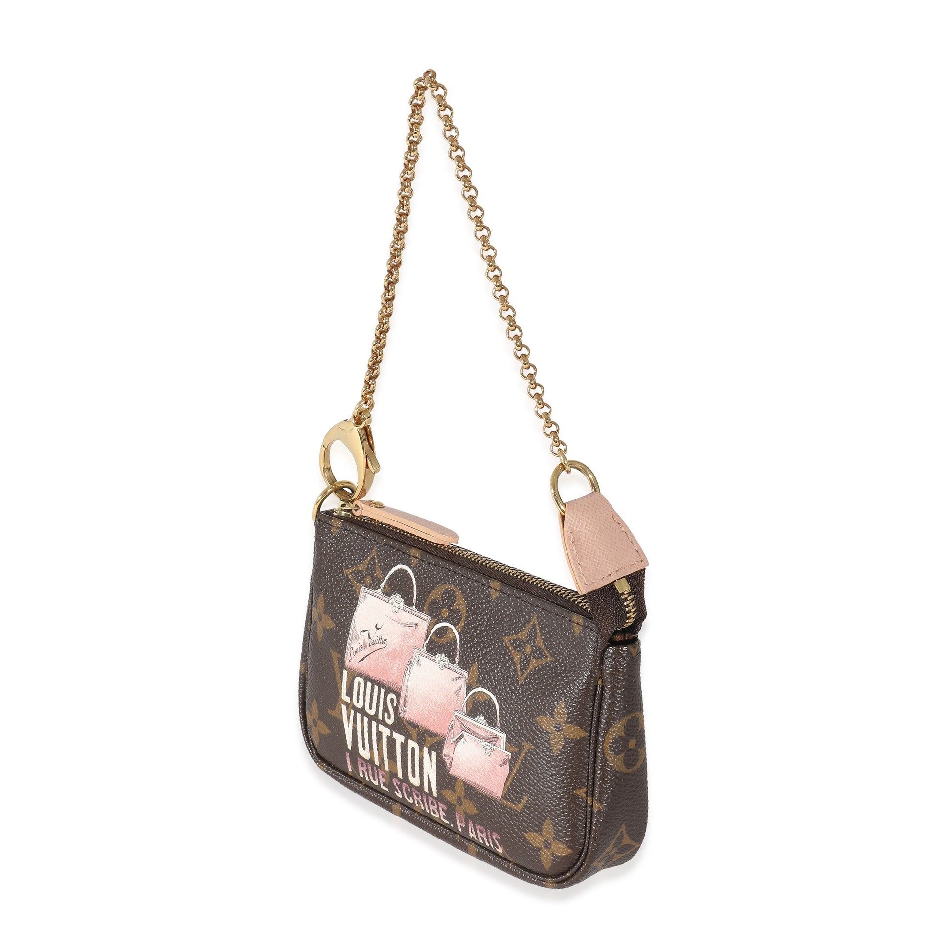  Louis Vuitton Monogram Canvas Affiche Mini Pochette Accessoires