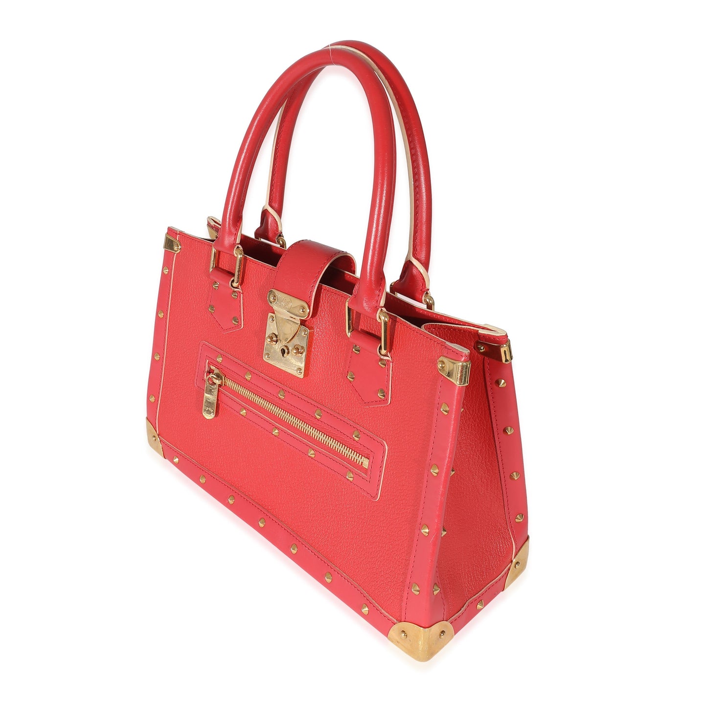 LOUIS VUITTON Geranium Leather Suhali Le Fabuleux
