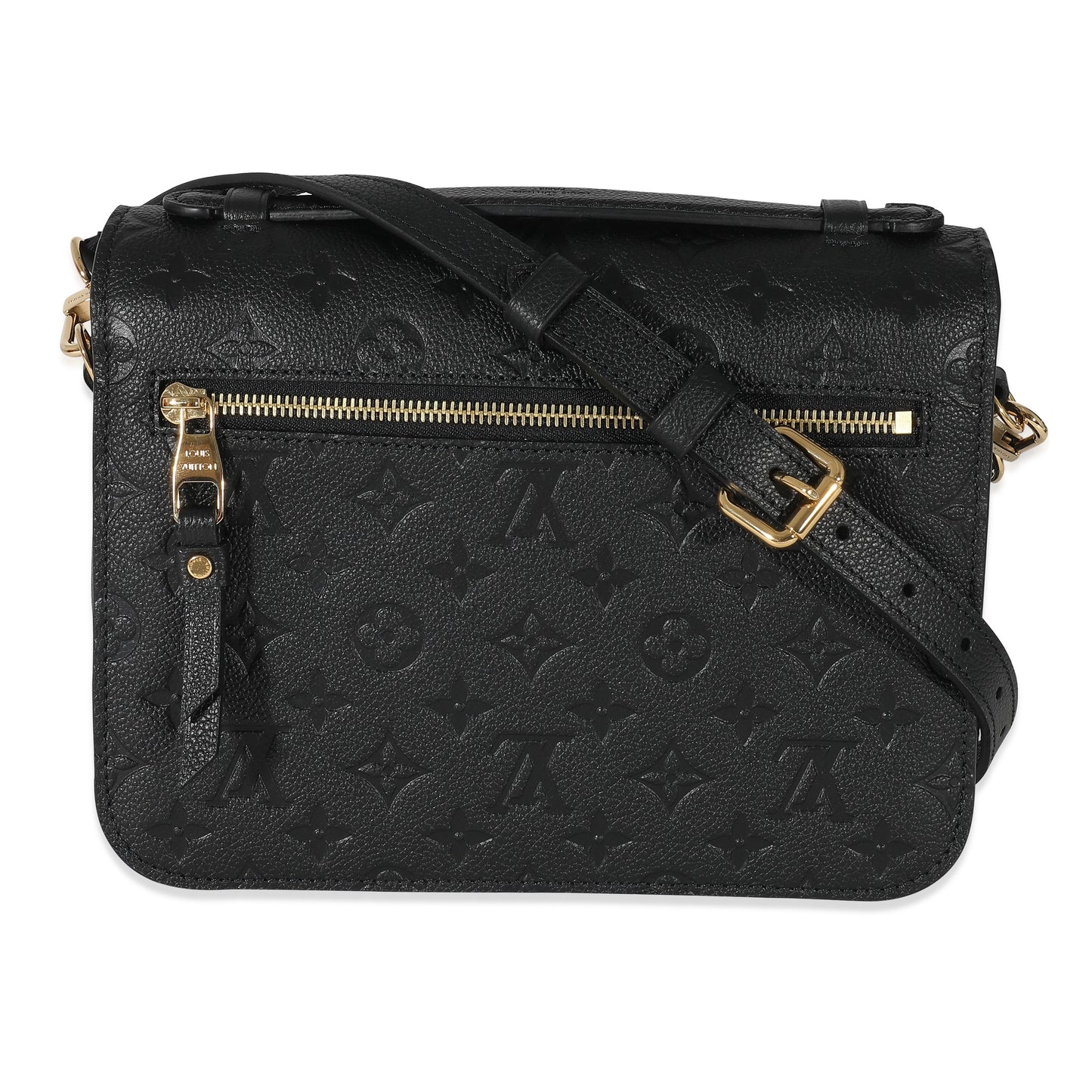  Louis Vuitton Black Empreinte Pochette Metis