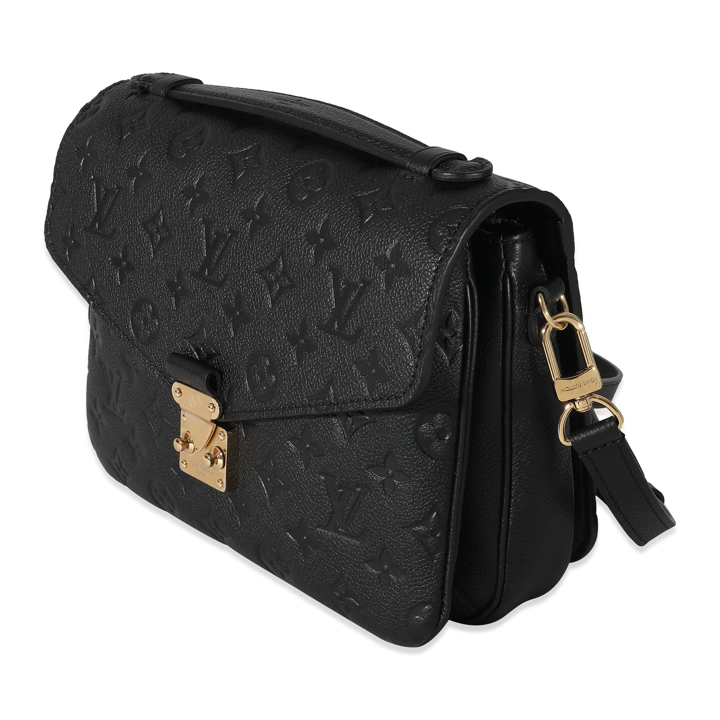  Louis Vuitton Black Empreinte Pochette Metis