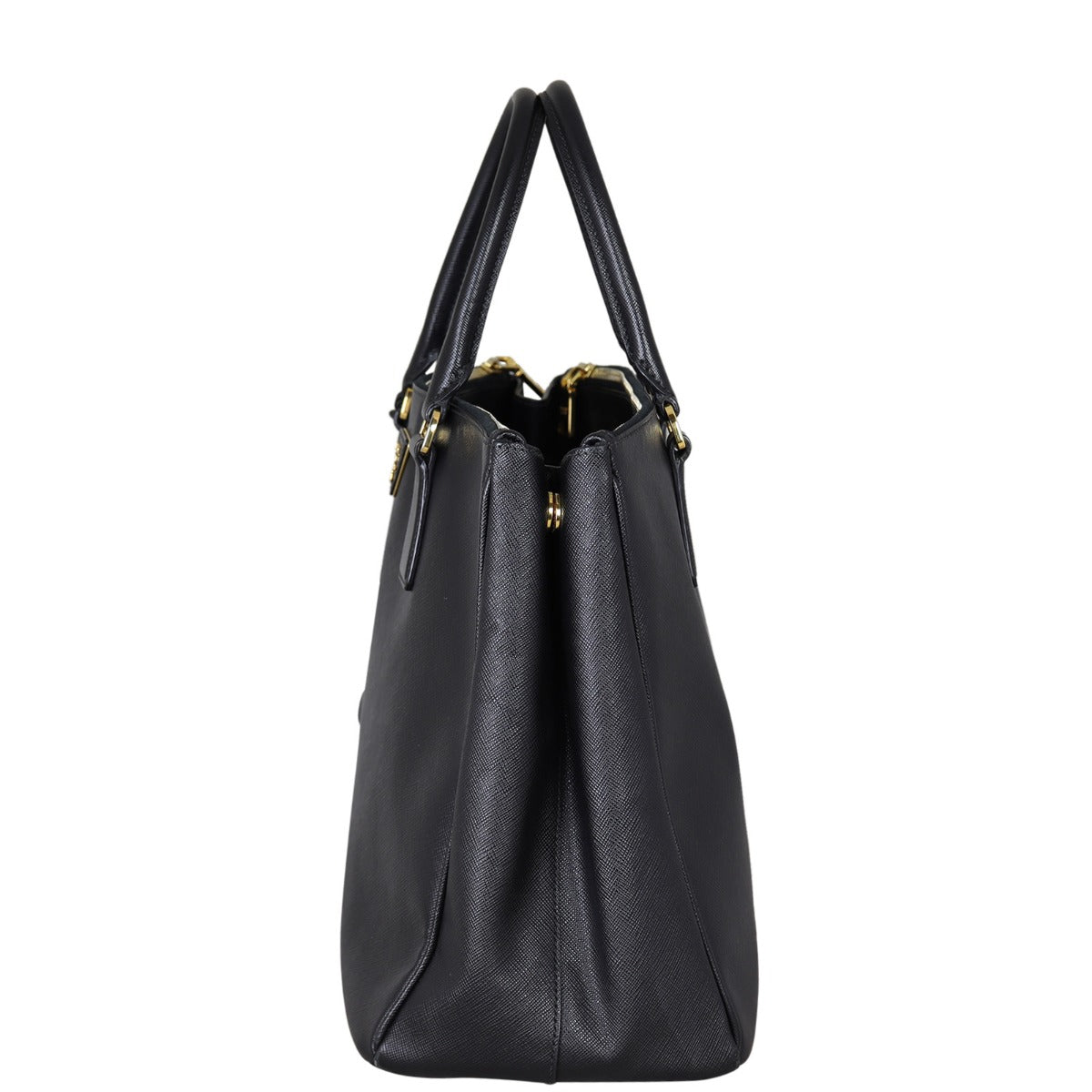 Prada Saffiano Lux Galleria Double Zip Tote Large