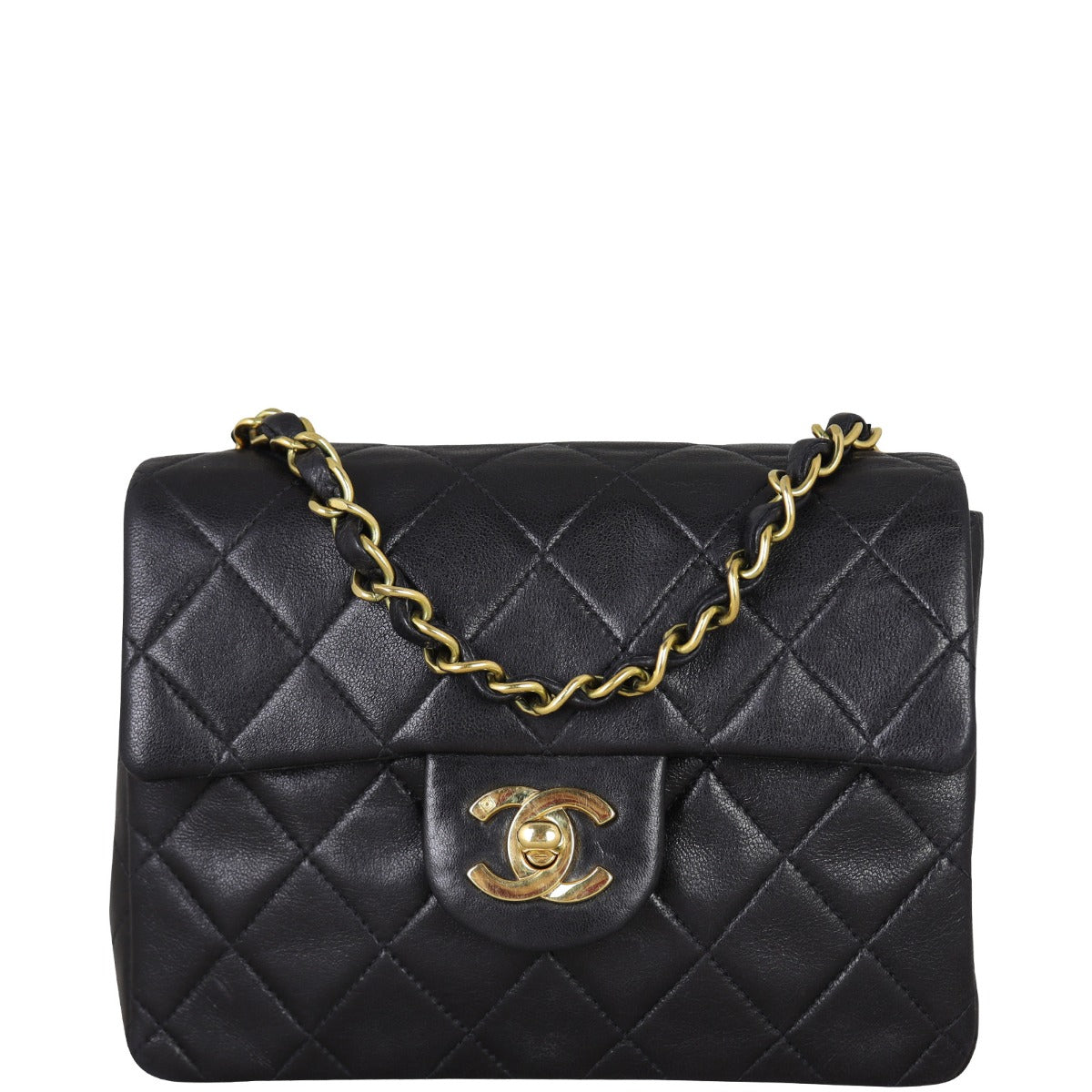 Chanel Classic Flap Mini Square (vintage) | Black Vintage