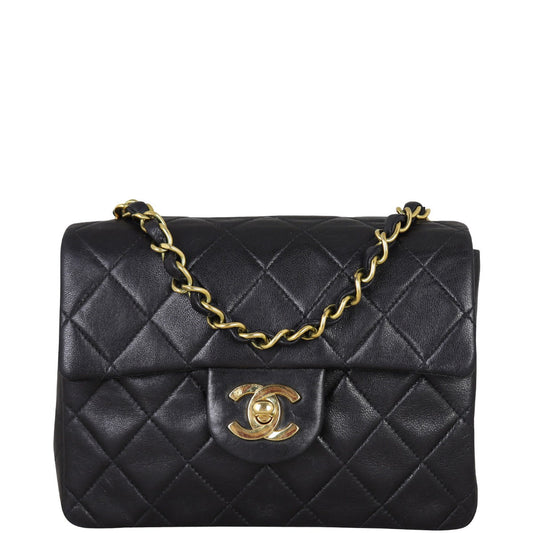 Chanel Classic Flap Mini Square (vintage) | Black Vintage