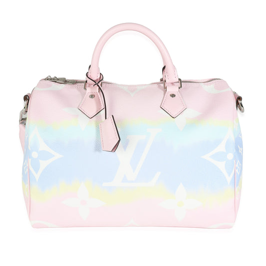 Louis Vuitton Pastel Monogram Canvas Escale Speedy Bandouliere 30