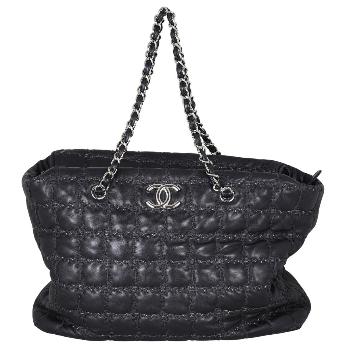 Chanel CC Tweed on Stitch Tote