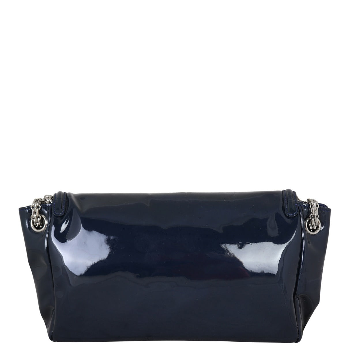 Chanel Mademoiselle Lock Patent Leather Clutch bag