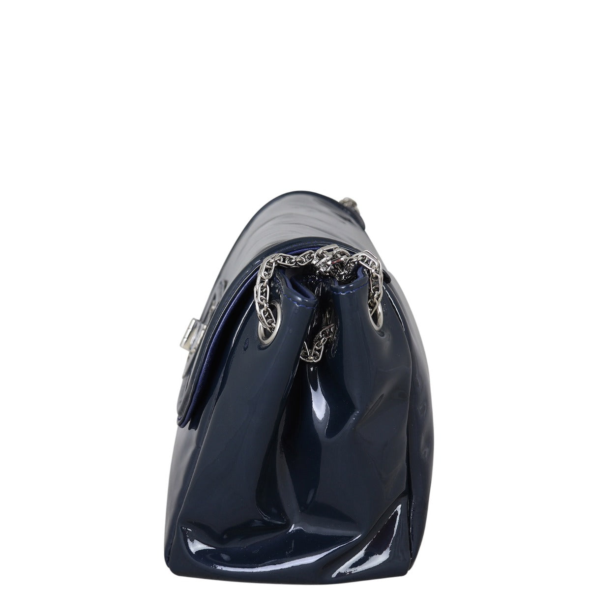 Chanel Mademoiselle Lock Patent Leather Clutch bag
